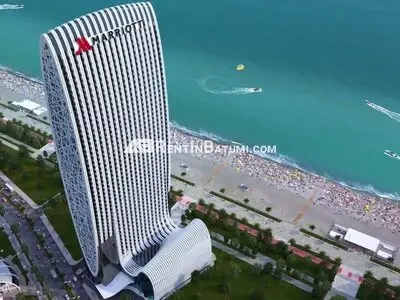 Квартира 1+1 в Alliance Privilege Батуми – вид на море и парк