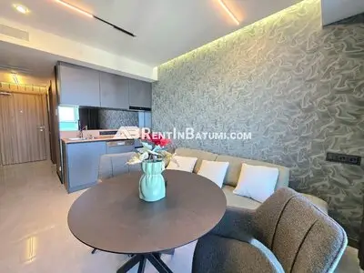 Квартира 1+1 в Alliance Privilege Батуми – вид на море и парк - 6