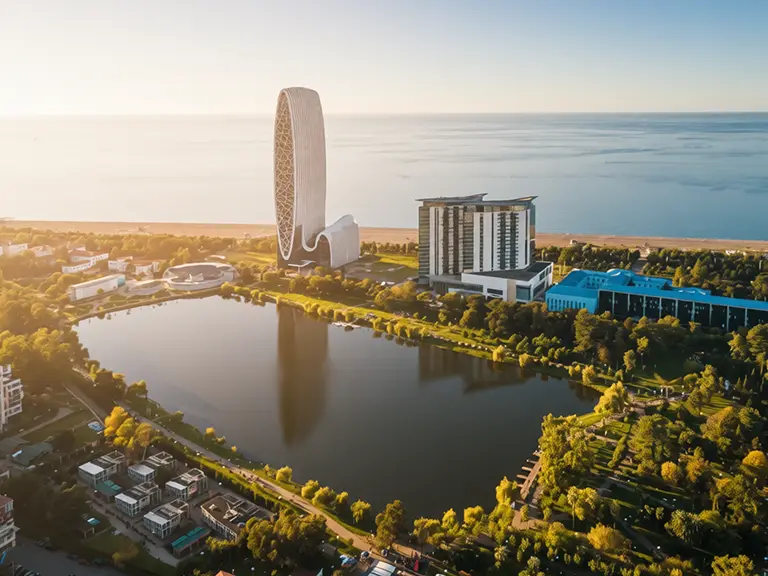 Rent an apartment near 6 May Park in Batumi for long-term stay